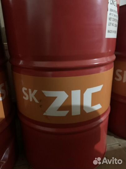 Масло моторное ZIC CNG5000 15W40