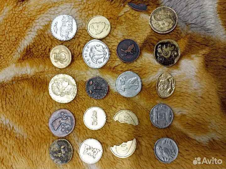 Монеты магнеты из магнита