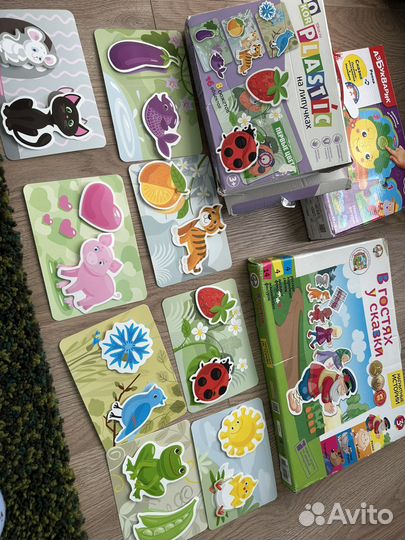 Детские развивающие игры + книги