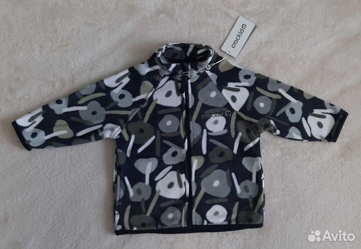 Флисовая толстовка (кофта) Crockid