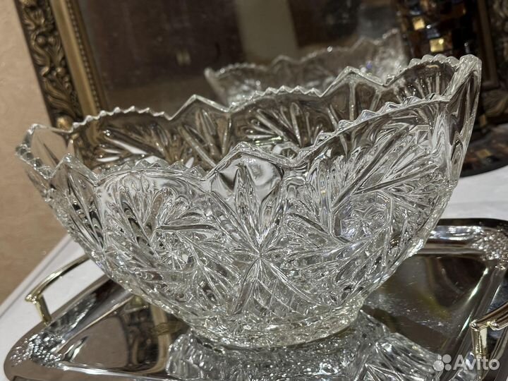 Ваза хрусталь СССР