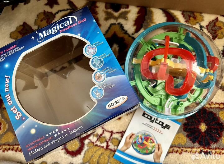 Головоломка шар лабиринт Magical intellect ball