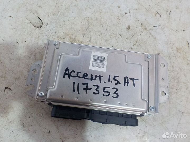 Блок управления двигателем Hyundai accent