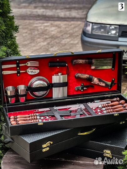 Шашлычный набор Адлер