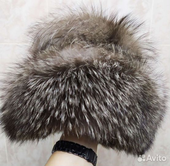 Шапка из чернобурки