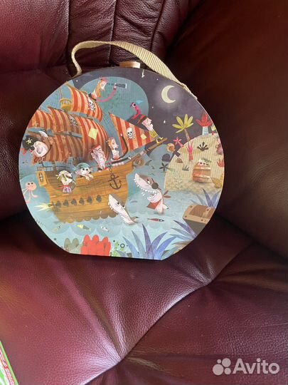 Настольные игры carotina и пазлы janod