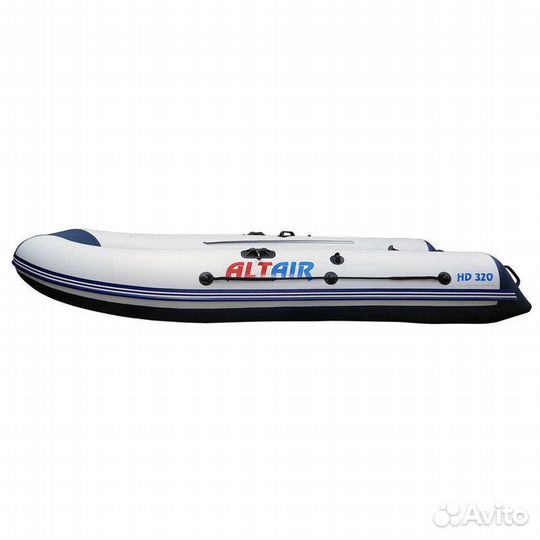 Лодка пвх altair HD-320 нднд бело-синяя