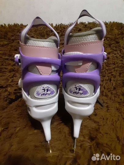 Раздвижные коньки новые