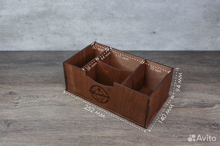 Органайзер салфетница для кофейни барный