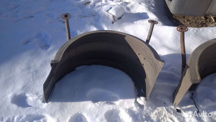 Крыло заднее будки Форд Транзит 2000-2022