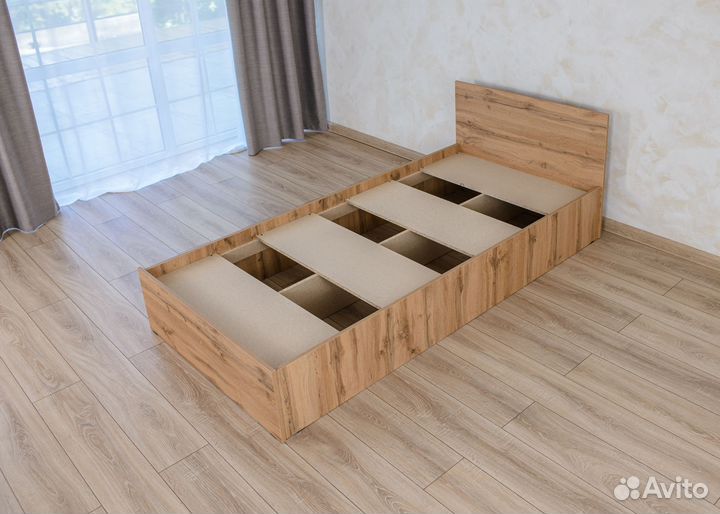 Кровать с матрасом 80х200