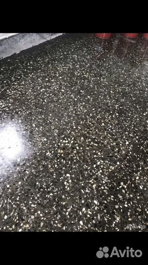 Шлифовка бетона полировка