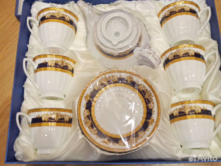 Чайный сервиз коралл