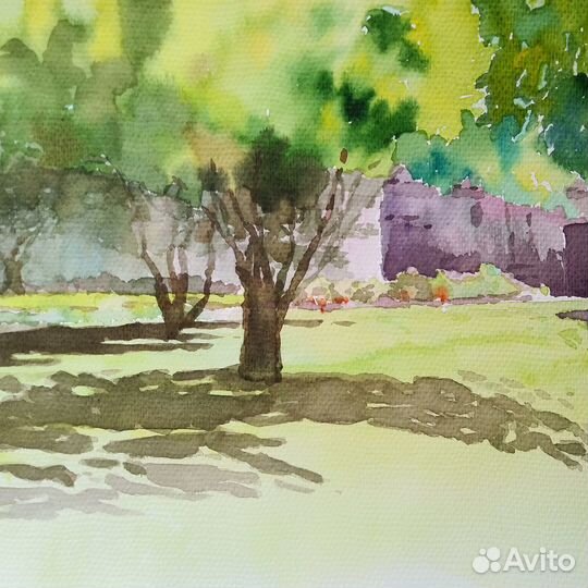 Акварельная картина 