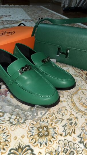 Обувь женская и сумка бренда Hermes