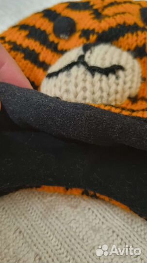 Шапка тигр маленькая