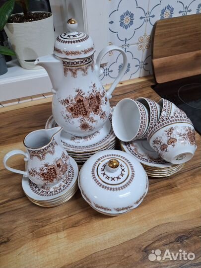 Сервиз чайный Kahla гдр