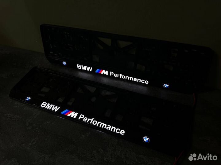 Номерная led рамка с вашим дизайном