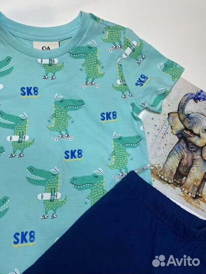 Пижама/дом.костюм C&A для мальчика 98/104