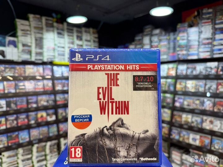 Игры для PS4: The Evil Within (Русская версия)