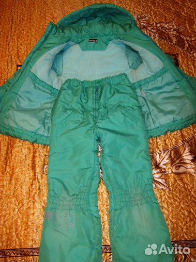 Зимний костюм для девочки на возраст 7-9 лет