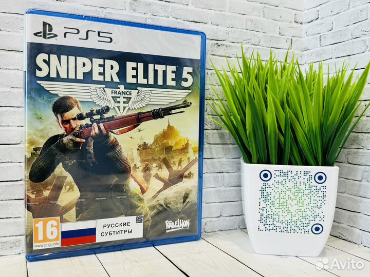 Sniper Elite 5 PS5 (Новый диск)