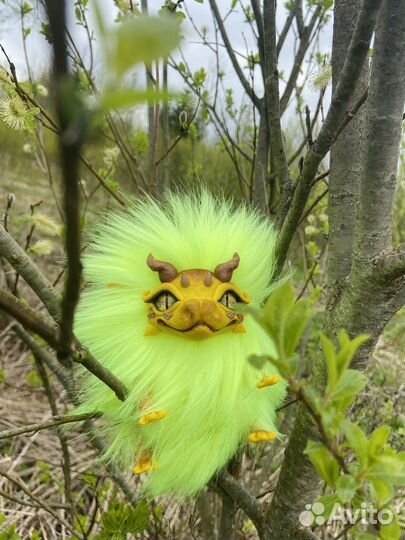 Игрушка ручной работы из полимерной глины