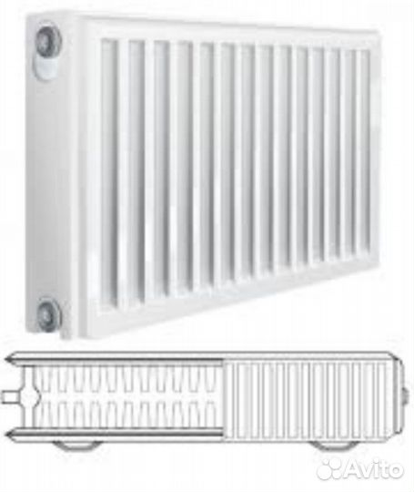 Радиатор или батарея отопления из стали