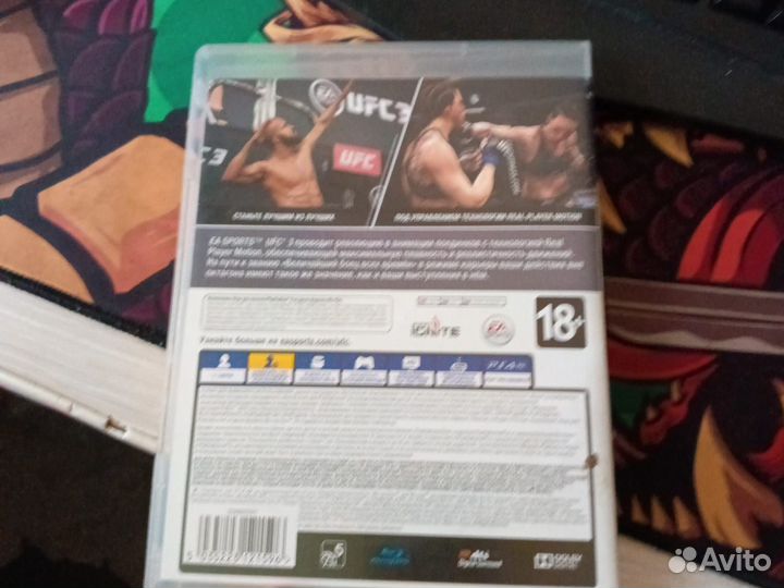 Ufc 3 PlayStation 4 диск
