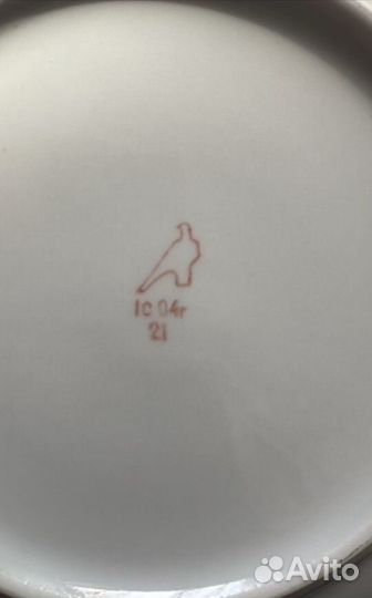 Тарелки дулево СССР