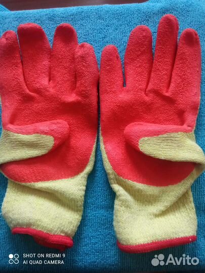 Перчатки рабочие, защитные