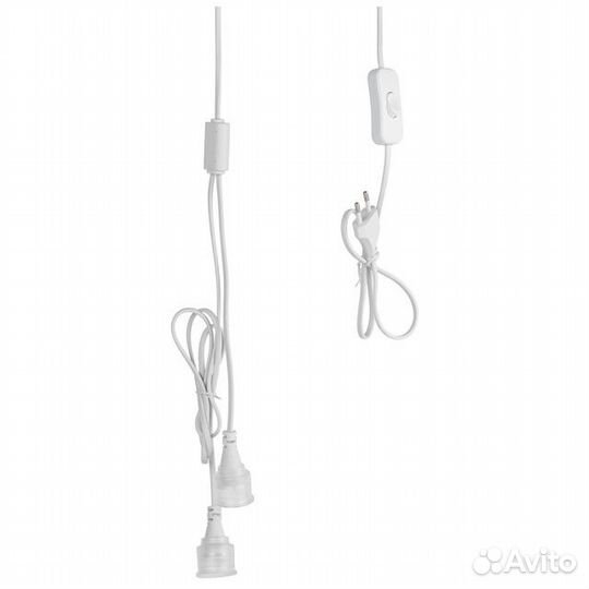 Патрон эра для ламп Т8 до 1200мм 2хG13 фито 1,5 м