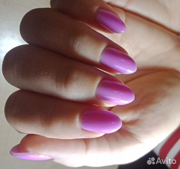 Покрытие ногтей на руках биогелем