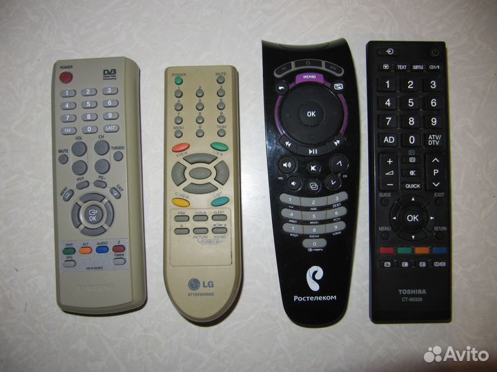 Пульты от телевизоров