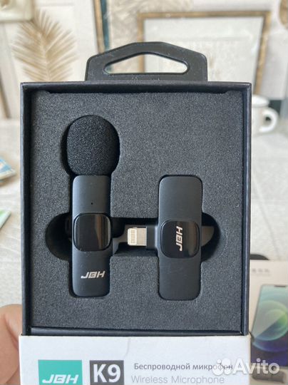 Микрофон петличный беспроводной