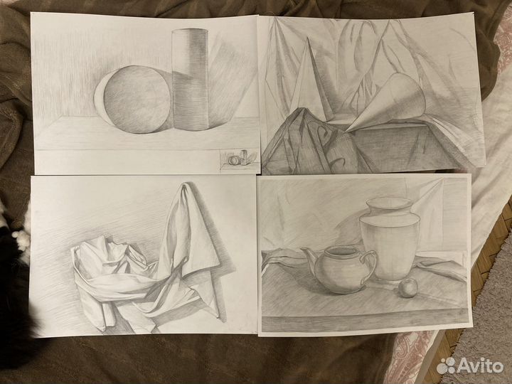 Рисунок пастелью, акварелью, карандашами на заказ