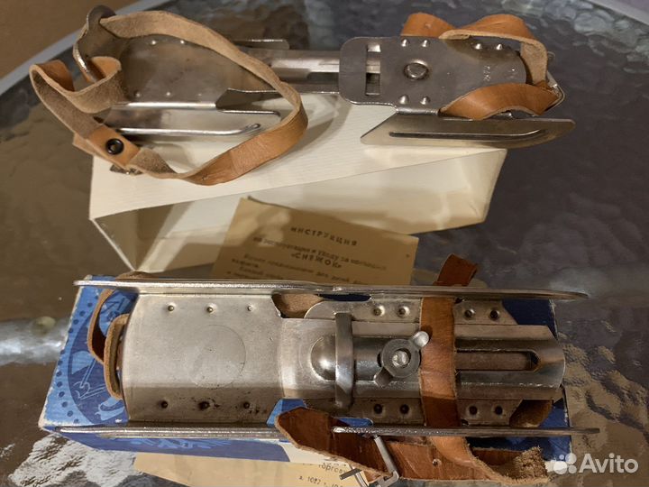 Коньки детские раздвижные СССР