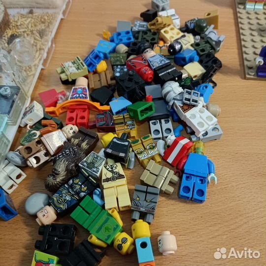 Мини фигурки lego DC Marvel Ninjago Симсоны