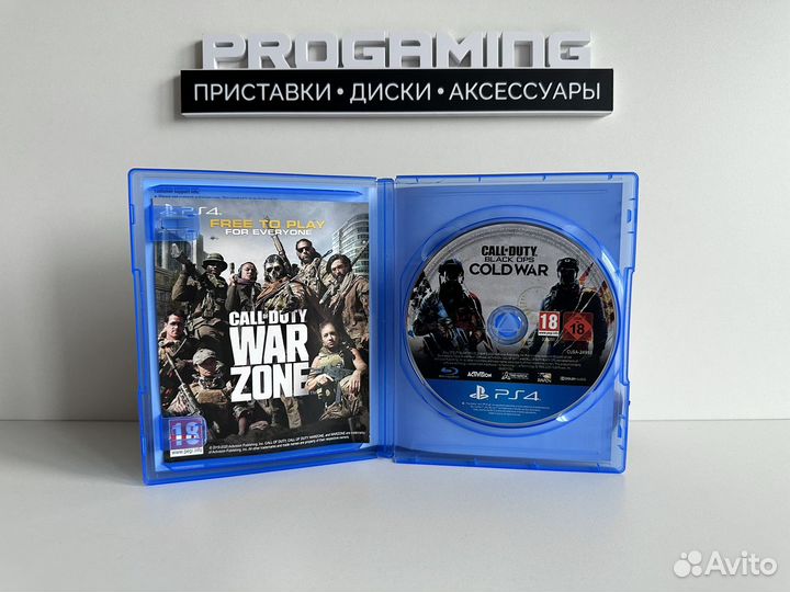 Call of duty Black ops cold war диск для Sony PS4