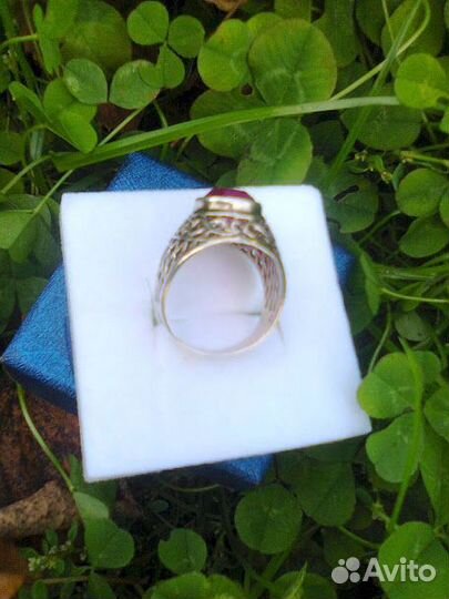 Перстень позолота серебро СССР