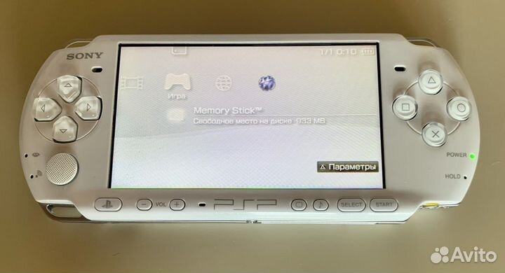 Sony PSP 3006 Белая Редкая 64 гб