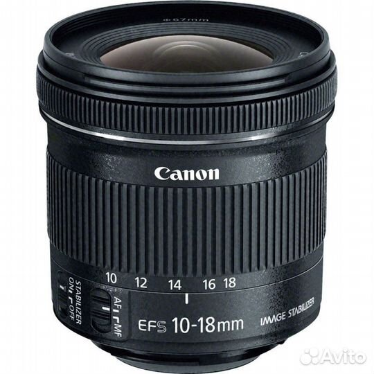 Canon EF-S 10-18mm f/4.5-5.6 IS STM новый (гаранти