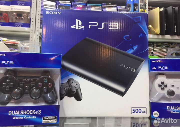 Playstation 3 + 50 игр (магазин)