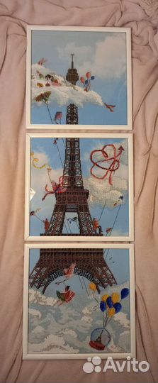 Картина вышитая крестиком 