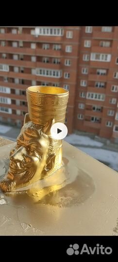 Изделия из гипса (карандашница)