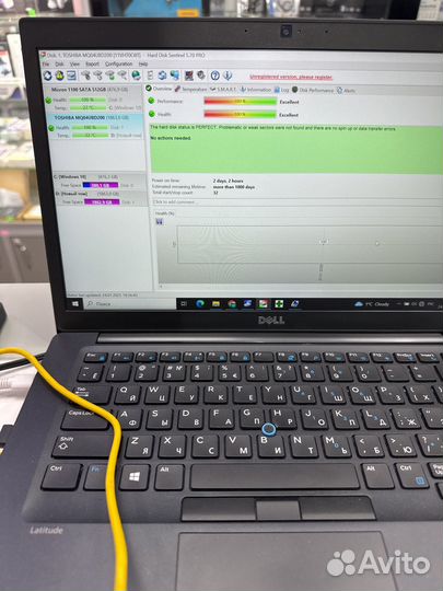 Переносной жесткий диск toshiba 2TB