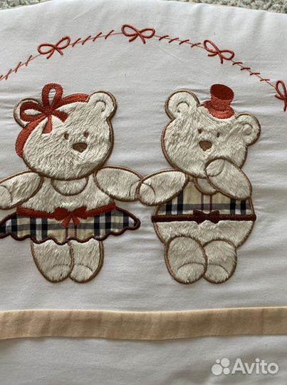 Бортики в детскую кроватку