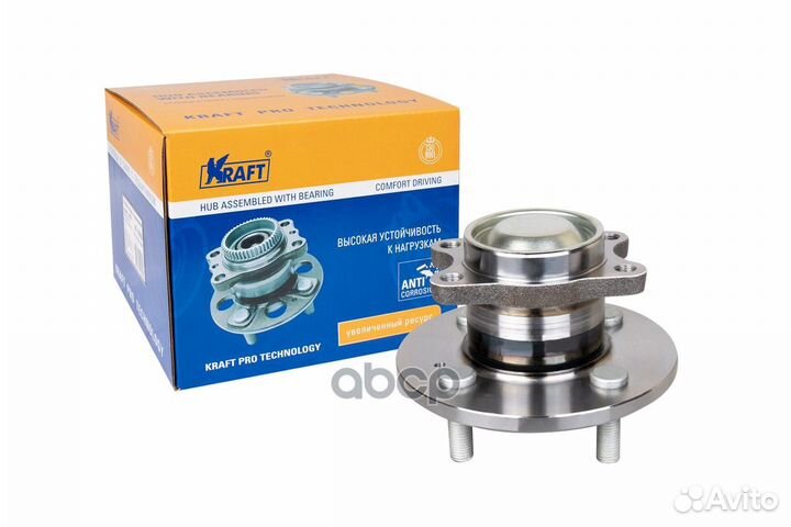 Ступица с подшипником hyundai getz 02- задн. KT