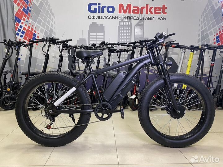 Электрофэтбайк Электровелосипед полноприводный
