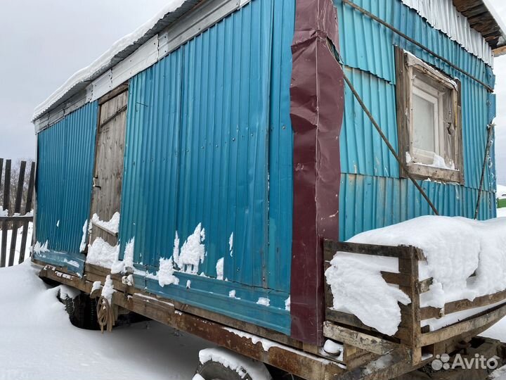 Вагон бытовка на колесах